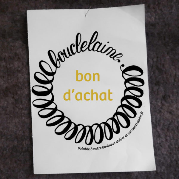 • bon d'achat •