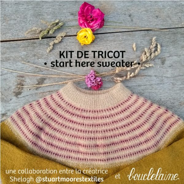 kit • Start Here • pull dessiné par Shelagh @stuartmoorestextiles