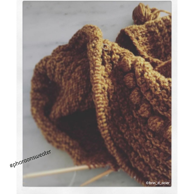 kit • Pharaon • pull dessiné par Aurore @brindacierknit – Image 5
