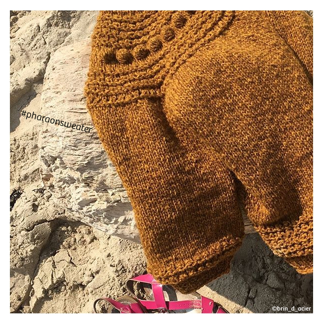 kit • Pharaon • pull dessiné par Aurore @brindacierknit – Image 7