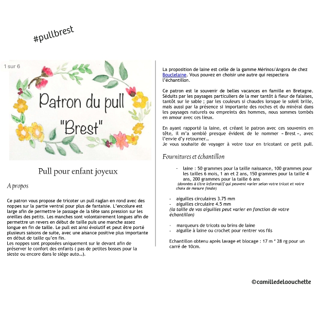 kit • Brest • pull enfant dessiné par Camille de la Ouchette – Image 5