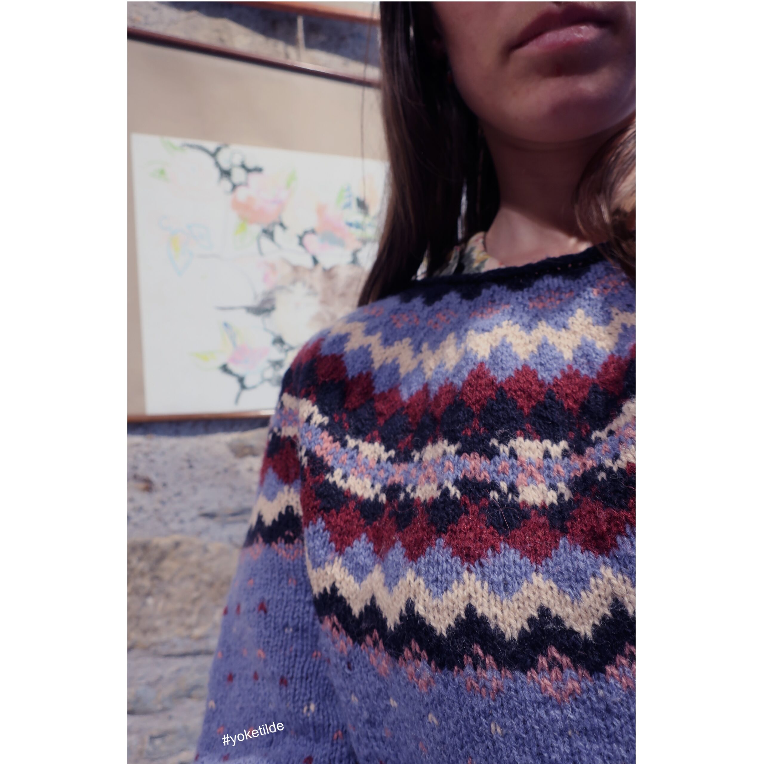 assortiment de fil • Tilde • yoke dessiné par Astrid @knitforpassion – Image 7