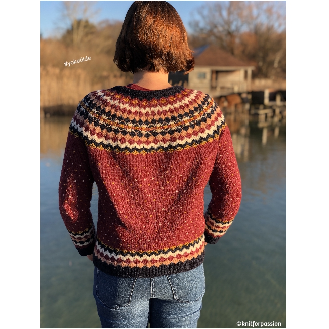 assortiment de fil • Tilde • yoke dessiné par Astrid @knitforpassion – Image 2