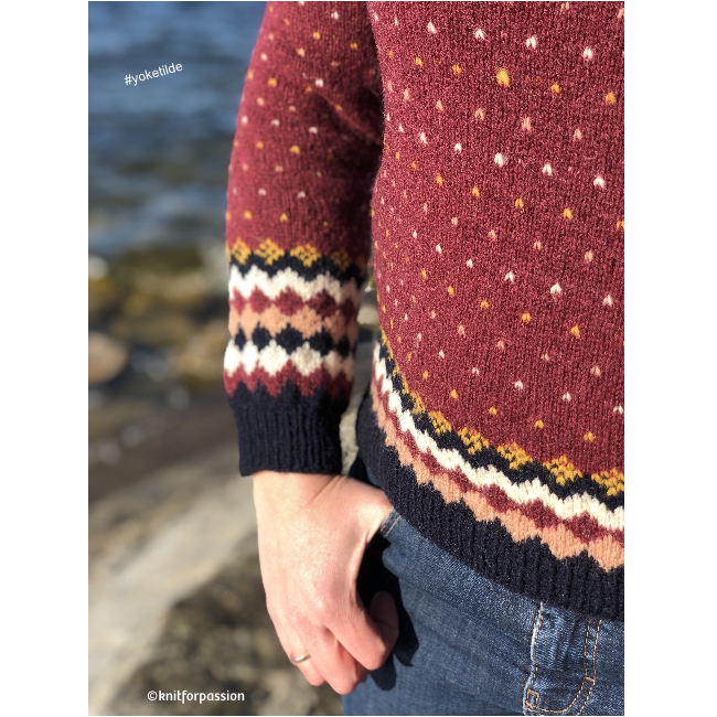 assortiment de fil • Tilde • yoke dessiné par Astrid @knitforpassion – Image 4