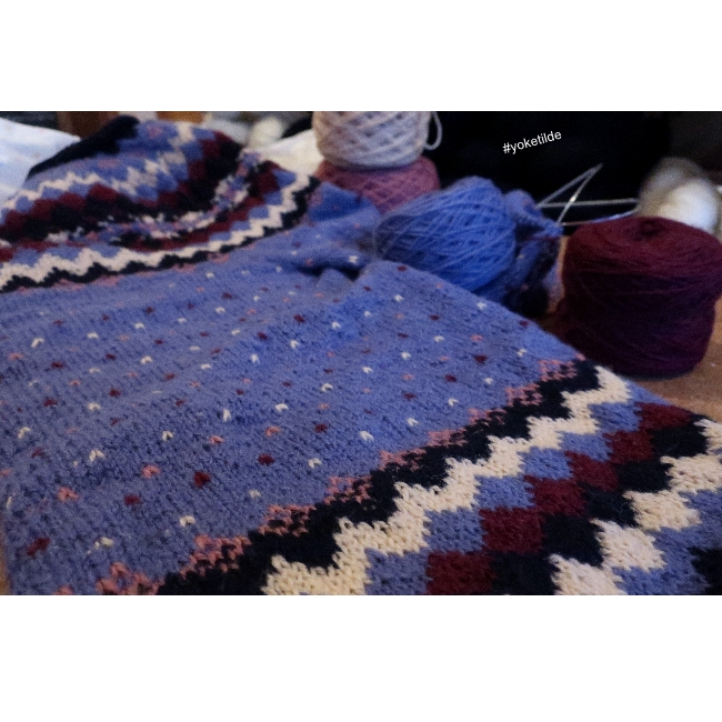 assortiment de fil • Tilde • yoke dessiné par Astrid @knitforpassion – Image 13