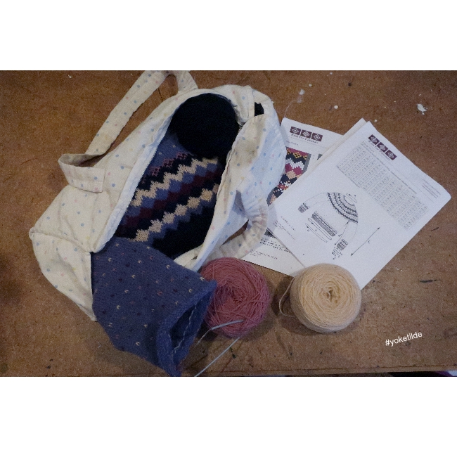 assortiment de fil • Tilde • yoke dessiné par Astrid @knitforpassion – Image 16