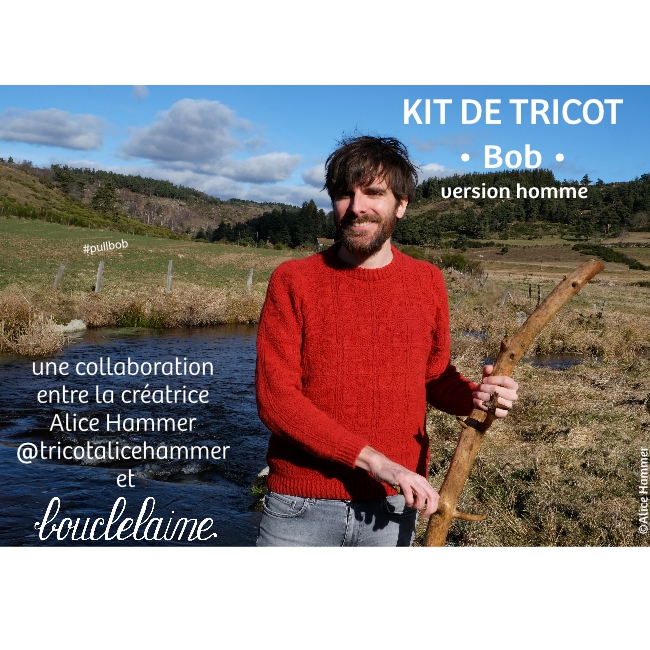 kit • Bob • pull mixte dessiné par Alice @tricotalicehammer – Image 3