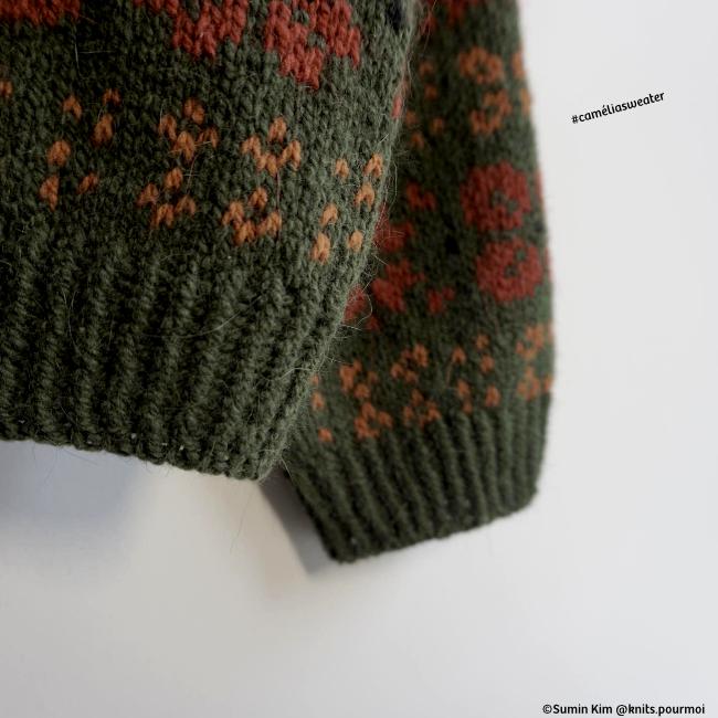 assortiment de fil • Camélia little • pull dessiné par Soumine @knits.pourmoi – Image 5