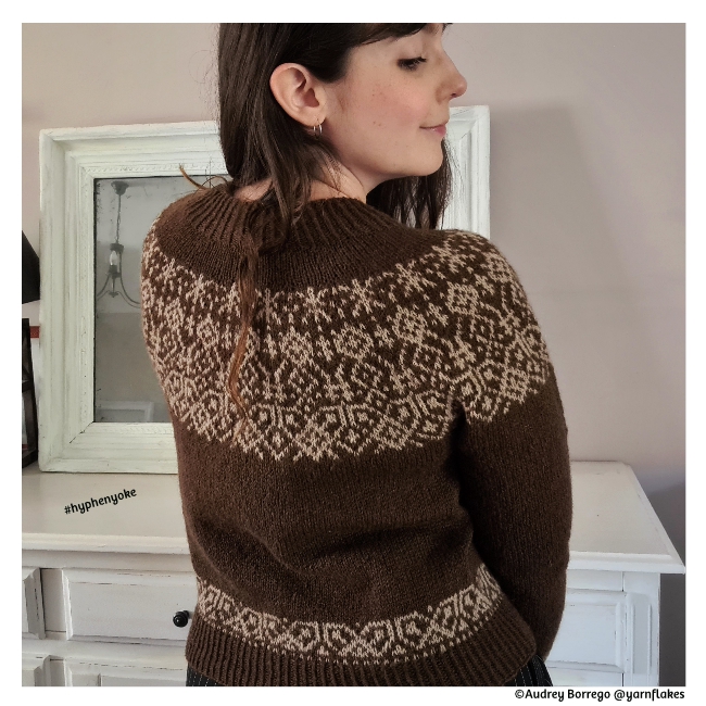 kit • Hyphen • pull dessiné par Audrey Borrego @yarnflakes – Image 3