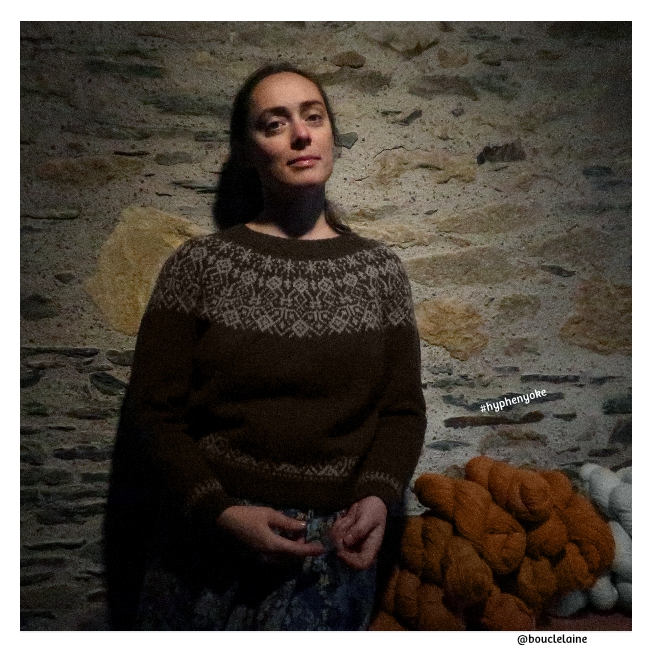 kit • Hyphen • pull dessiné par Audrey Borrego @yarnflakes – Image 5