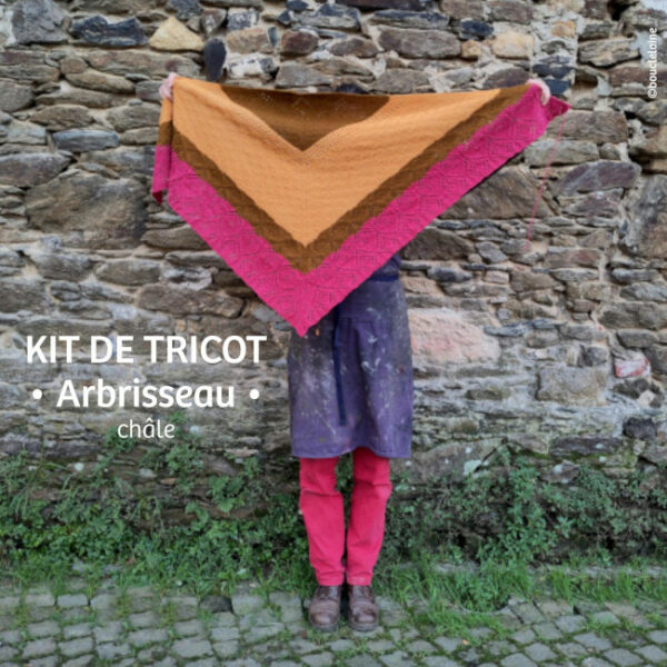 kit • Arbrisseau • châle @bouclelaine